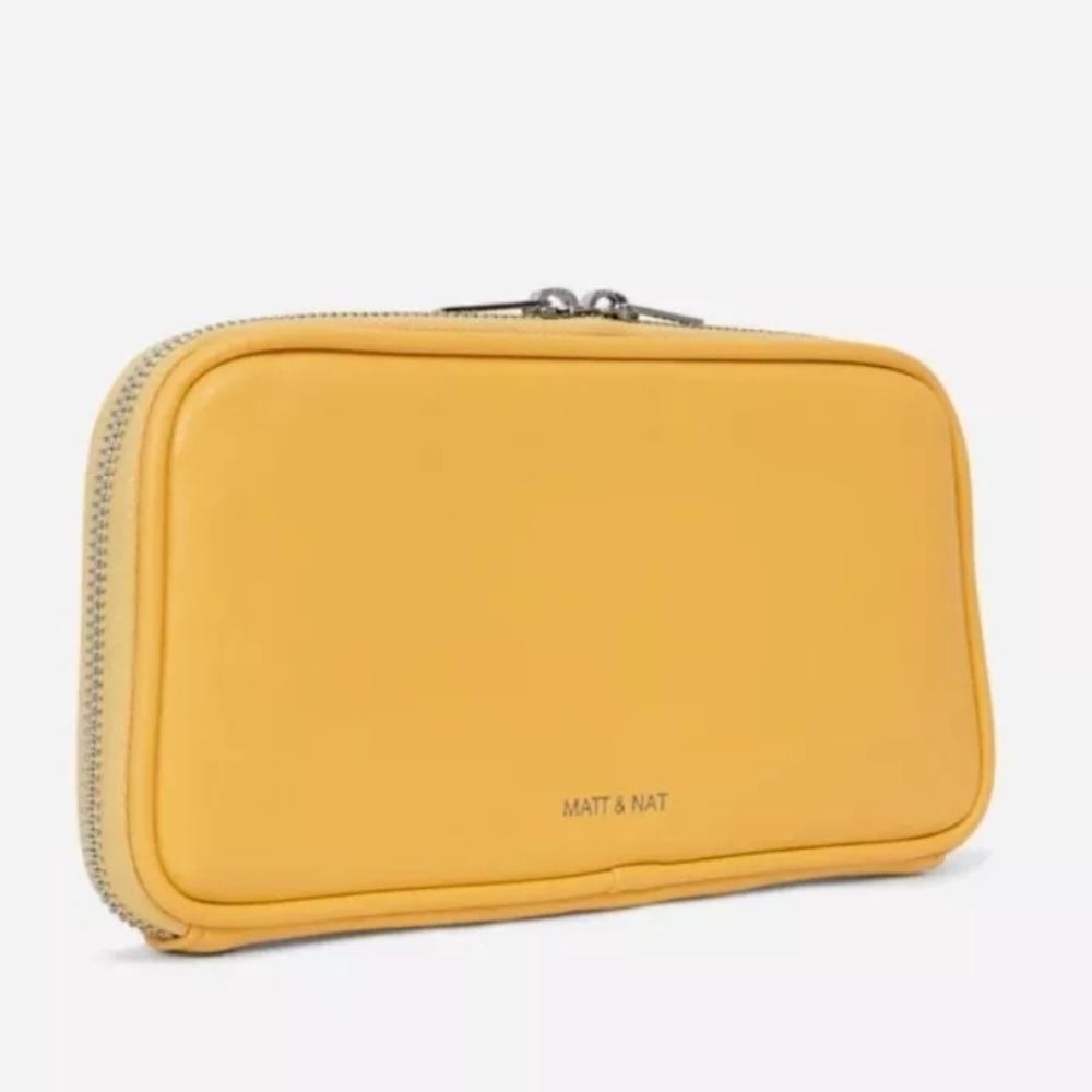 Matt & Nat Yellow Crossbody Bag - Picture 2 of 6